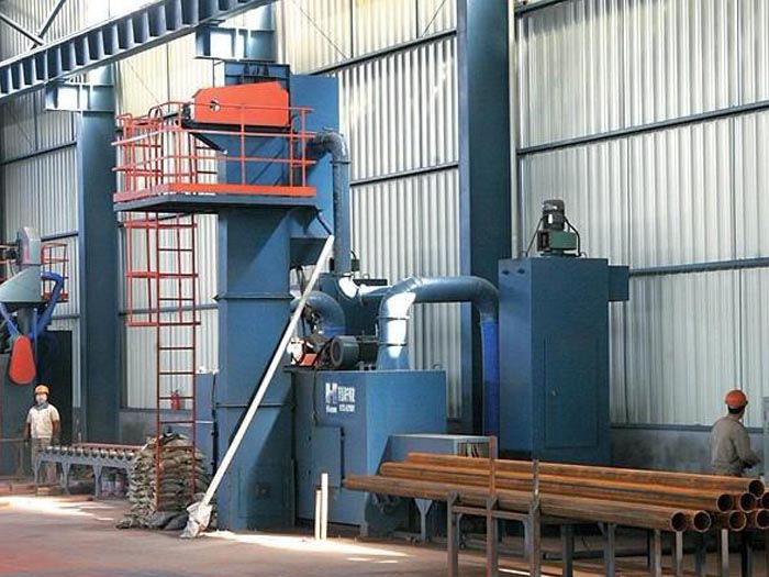 兴化网架杆件拋丸