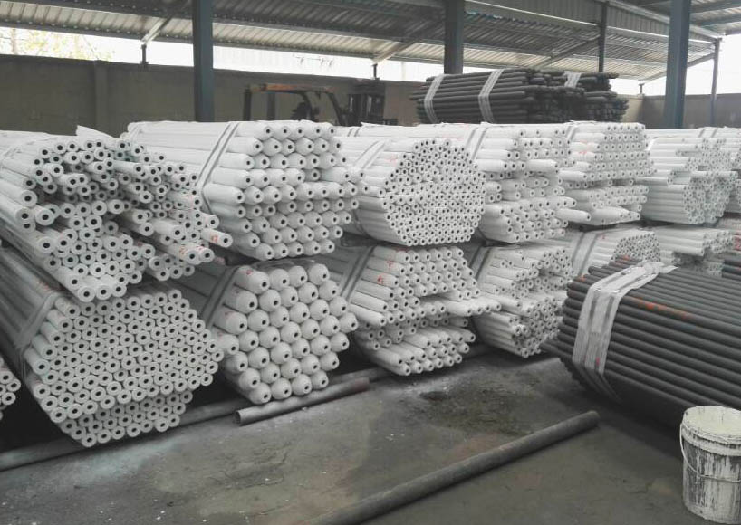 兴化网架成品待发