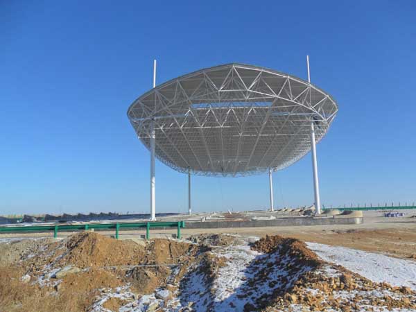 兴化加油站网架工程