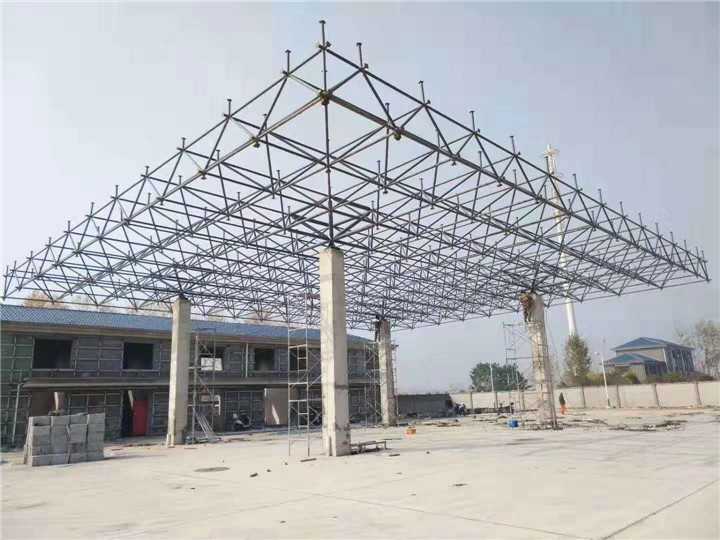 兴化加油站网架